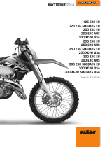 KTM 125 EXC Six Days 2014 Omaniku manuaal