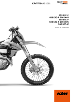 KTM 500 EXC-F Six Days 2022 Omaniku manuaal