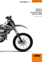 KTM 350 XCF-W 2021 Omaniku manuaal