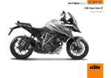 KTM 1290 Super Duke GT 2016 Omaniku manuaal