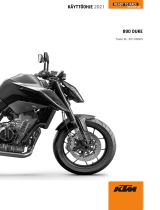 KTM 890 Duke 2021 Omaniku manuaal