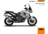 KTM 1290 Super Adventure 2016 Omaniku manuaal