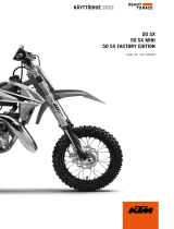 KTM 50 SX Mini 2022 Omaniku manuaal