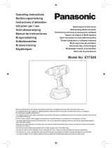 Panasonic EY7549 Operating Instructions Manual