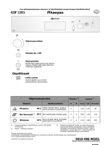 Bauknecht GSF 1351 WS Program Chart