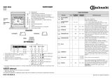 Bauknecht ELZD 5960 AL-ST Program Chart