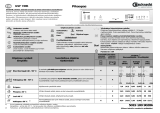 Bauknecht GSF 7496 TW-WS(6909) Program Chart