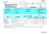 Whirlpool ADP 952/2 WHM Program Chart