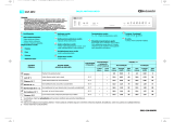 Bauknecht GSF 4872 TW- Program Chart