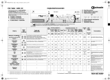 Bauknecht WAK 1200 EX/6 Program Chart