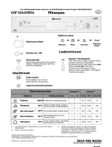 Bauknecht GSF GULDSEGL-1 WS Program Chart