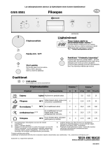 Bauknecht GSIS 8551 NB Program Chart