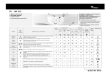 Whirlpool AWM 6025 Program Chart