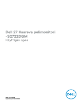 Dell S2722DGM Kasutusjuhend