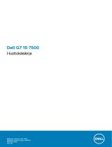 Dell G7 15 7500 Kasutusjuhend