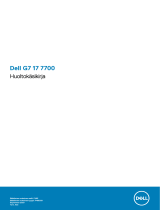 Dell G7 17 7700 Kasutusjuhend