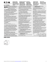 Eaton NZM2-XRDPL Kasutusjuhend