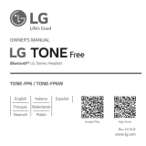 LG TONE-FP6W Kasutusjuhend