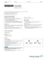 Endres+Hauser KA Cerabar PMC21 Short Instruction