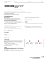 Endres+Hauser KA Ceraphant PTC31B IO-Link Short Instruction