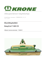 Krone BA EasyCut F 320 CV Kasutusjuhend