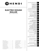 Hendi 226612 Electric Dough Roller Kasutusjuhend
