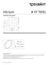 Duravit VT7091 Mounting Instruction