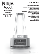 Ninja CB100EU Power Nutri Blender 2 In 1 Kasutusjuhend