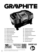 Graphite 58GE105 Taller Vacuum Cleaner Kasutusjuhend