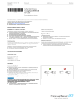 Endres+Hauser KA Ceraphant PTP31B IO-Link Short Instruction