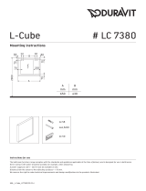 Duravit LC7380 Mounting Instruction