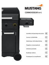 Mustang Gas grill Connoisseur 4+1 Omaniku manuaal