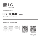 LG TONE-FP5W Kasutusjuhend