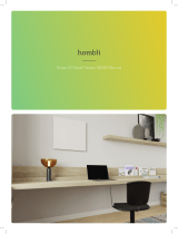 hombli HBHP-0209 Smart IR Panel Heater Kasutusjuhend