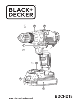 BLACK+DECKER BDCHD18D1KA Kasutusjuhend