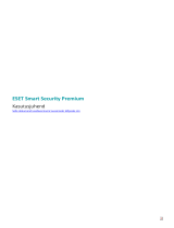 ESET Smart Security Premium 15 Omaniku manuaal