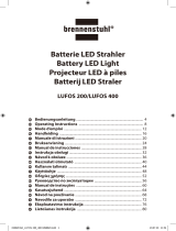 Brennenstuhl Battery LED Light LUFOS 400 with infrared motion detector IP44 440lm Kasutusjuhend