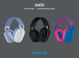 Logitech G435 Lightspeed Wireless Gaming Headset Kasutusjuhend