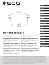 ECG EH 1886 Double Electric Pot Kasutusjuhend