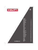 Hilti TE DRS­6-A Dust Removal System Kasutusjuhend