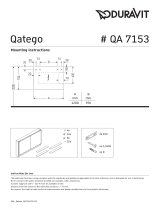 Duravit QA7153 Mounting Instruction