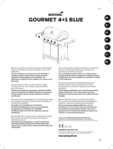 Mustang Gas grill Gourmet 4+1 Blue Omaniku manuaal