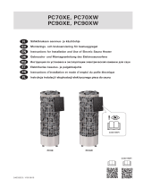 HARVIA HPC704XW Instructions for Installation and Use