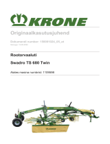 Krone BA Swadro TS 680 Twin Kasutusjuhend