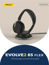 Jabra Evolve2 65 Flex - USB-C MS Stereo (Wireless Charging) Kasutusjuhend
