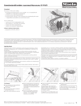 Miele E 915/3 Kasutusjuhend