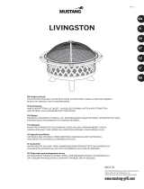 Mustang Outdoor fire pit Livingston Omaniku manuaal