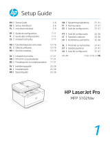 HP LaserJet Pro MFP 3102fdw Multifunctional Laser Printer Kasutusjuhend