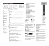 Samsung RFC88001 Bluetooth and Voice Control Replacement Remote Kasutusjuhend