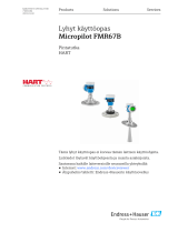 Endres+Hauser Micropilot FMR67B Short Instruction